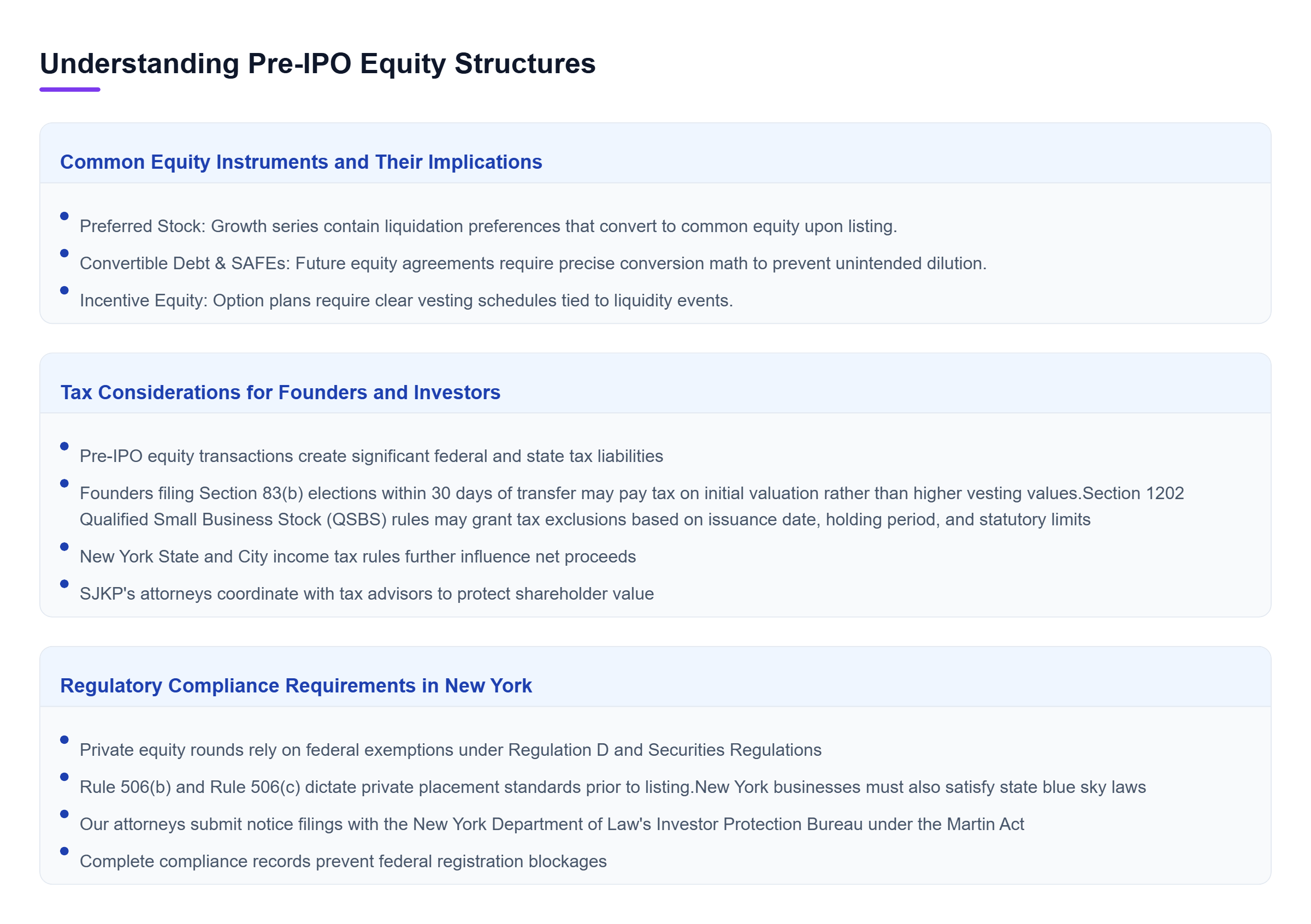 Diagram: Understanding Pre-IPO Equity Structures